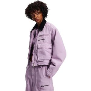 KARL LAGERFELD - Tussenjas - Lavendel/Zwart