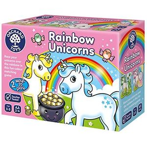 Orchard Toys Rainbow Unicorns Memory Matching Game For Learning Colours. First Board Game For 3+ Year Olds, Toddlers, Kids, Family Game. Perfect For Gifts, Party And Educational Toy