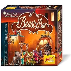 Zoch 601105155 Beasty Bar – het bijtige kaartspel, nu met XXL-kaarten in nieuwe doos, voor 2 tot 4 spelers, strategiespel, voor kinderen vanaf 8 jaar,Multi-kleuren