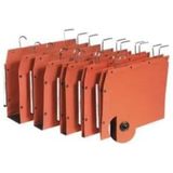 ELBA Tub Ultimate hangmappen voor kast kraftpapier oranje box van 25 A4. Boden 50 mm oranje
