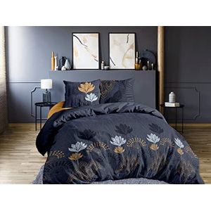 Calitex - Syracuse - Beddengoedset - Blauw - 240 x 220 cm - Katoen