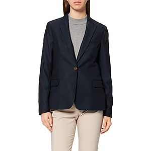 Scotch & Soda Dames Single-Brested Herringbone Recycled Quality Blazer, Night 0002, M