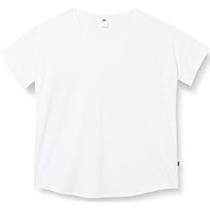 Trigema Dames 536708 oversized T-shirt, wit, standaard