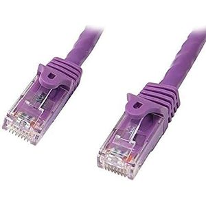 StarTech.com Cat5e Ethernet netwerkkabel met snagless RJ45 connectors - UTP kabel 10m paars