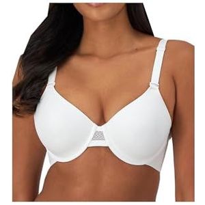 Bali Dames T-shirt, Ultimate Smoothing Underwire, lichtgewicht converteerbare beha, wit, 34DD, Wit, 75E