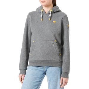 yuka Dameshoodie 34613747-YU01, grijs melange, S, grijs melange, S