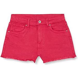 Pepe Jeans Meisje Patty Short, Groen (Samenstelling), 16 Jaren