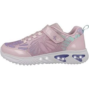 Geox J Assister Girl Sneakers voor dames, roze lilac, 31 EU