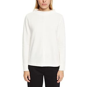ESPRIT Dames 092EE1J318 Sweatshirt, 110/Off White, M