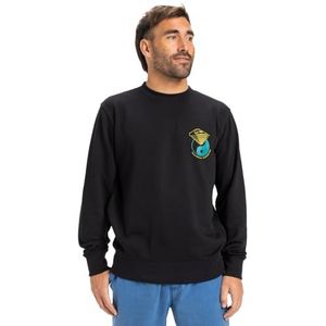 Quiksilver Heren Graphic Mix Crew Sweatshirt (pak van 1)