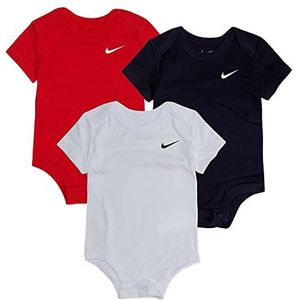 Nike - Bodysuit Pack - 3 Eenheden - Katoen - Korte Mouwen