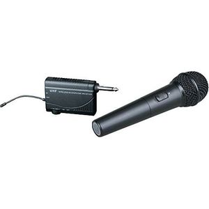 KARMA ITALIANA SET 1000 - draadloze microfoon ijs/handheld UHF met accu, ideaal voor presentatiegatoren, animatioren, karaoke, enz