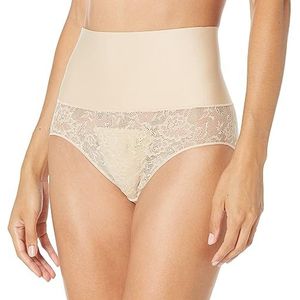 Maidenform Vrouwen Tame Your Tummy Brief, Transparant Naakt Kant, S