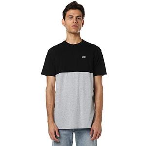 Vans Colorblock T-shirt voor heren, Wit (wit/zwart), S