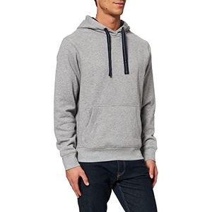 HRM Unisex Sweat Hoodie, Grijs-gemengd, Maat L I Premium Hoodie voor Dames & Heren met Contrasterende Voering I Basic Hoodie Unisex I Dames- & Herensweatshirt I Hoogwaardige & Duurzame Kleding