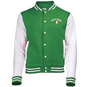 Supportershop Ierland College Jacket, tweekleurig, unisex