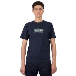 Kaporal, T-shirt, model BAZZI, heren, marineblauw, XL; regular fit, korte mouwen, ronde hals, Marine., XL