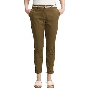 TOM TAILOR Damesbroek, 10370 - Golden Olive Green, 32W / 32L