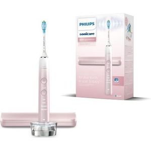 Philips Sonicare DiamondClean 9000-serie elektrische tandenborstel speciale editie - sonische borstel, roze, met 1 x C3 Premium plaque controleborstel hoofd (model HX9911/84)