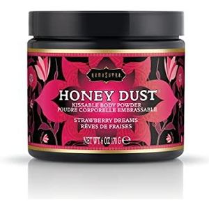Kama Sutra - Honey Dust Lichaamspoeder Aardbei 170 gram