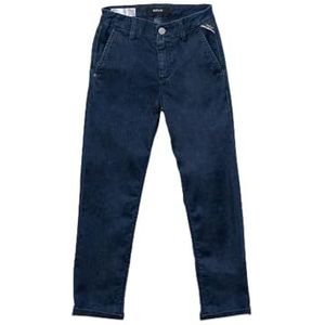 Replay Elegante chino jeans voor jongens, slimfit, 009, medium blue., 12 Jaar