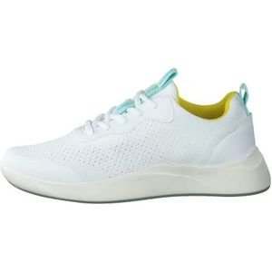 Legero Balloon Sneakers voor dames, Offwhite wit 1000, 41.5 EU