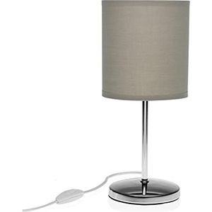 BigBuy Home Tafellamp Light Grey Metal Ceramic (13 x 13 x 29,5 cm), S3407118