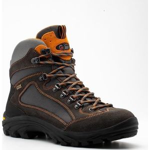 Garsport Madrid Mid WP Thinsulate, trekkingschoenen voor heren, Grijs Oranje, 40 EU