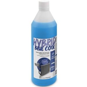 ERRECHOME Hybrid Blue Cool, Coolant and Antifreeze for Hybrid and Electric Cars -10°C/+103°C, Formulation with OAT inhibitor package with phosphates, Ready to Use, 1 Litre