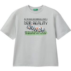 United Colors of Benetton T-shirt, Grijs, 150