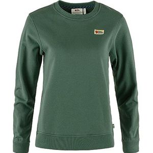 Fjallraven 87075-679 Vardag Sweater W Sweatshirt Dames Deep Patina Maat L