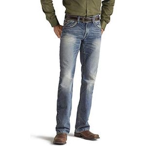 Ariat Heren M5 Slim Gambler Stapelbare Jean met rechte pijpen, Gokker, 31W / 38L