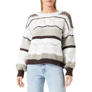 ONLY Dames Onladina Life L/S KNT Noos Pullover, beige, M