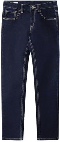 Pepe Jeans Slim FIT CASHED Jeans voor jongens, blauw (Denim-6CC), 10, Blauw (Denim-6cc), 10 jaar