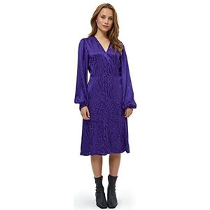 Minus Wikkeljurk voor dames, 7432 Violet Indigo, 32