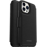 OtterBox Folio voor iPhone 13 Pro Max / iPhone 12 Pro Max voor MagSafe, Soft-Touch Folio met 3 sleuven, sterke magnetische uitlijning en bevestiging met MagSafe, Zwart, Geen hoesje inbegrepen