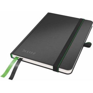 Leitz Hard Cover Notebook, 80 vel, Met 2 bladwijzers, 100 grams Ivoorpapier, Volledig bereik