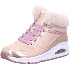 Skechers Kids Girls UNO-Cozy ON AIR Sneaker, Rosegold, 33.5 EU