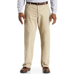 Wrangler Mannen grote Rugged Wear Big Relaxed Fit Straight Leg Canvas Pant