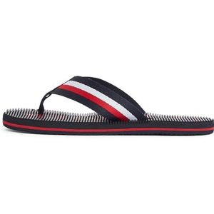 Tommy Hilfiger - Massage Beach Slippers - Slippers - Polyester - Comfortabel