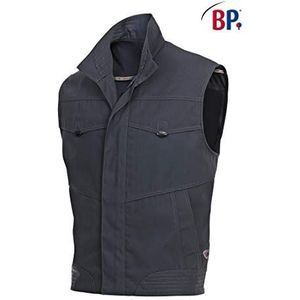 BP 1893-535-53-XL vest, opstaande kraag met zakken, 260,00 g/m2 stof, donkergrijs, XL