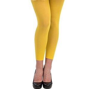 Carnival Toys 3825 leggings, geel fluo, erwt, eenheidsmaat, één maat.