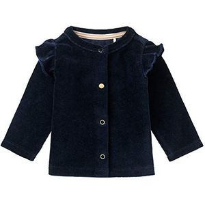 Noppies Baby-meisjes G Cardigan Ls Marchand gebreide jas, Black Iris - P554, 62 cm