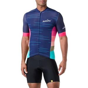 NALINI 03262801100C000.10 Las Vegas Lady Heren T-Shirt Fantasy Blue XS, Fantasy Blue, XS