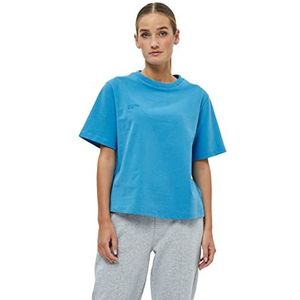 Beyond Now Aida GOTS T-Shirt | Blauwe T-shirts voor dames VK | Lente T-shirt | Maat L