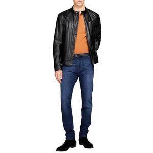 Sisley Shorts voor heren, Blauwe Denim 902, 46