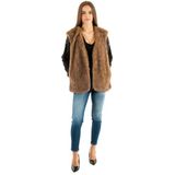 Only - Onldawn Life - Gilet - Bruin - 100% Gerecycled Polyester