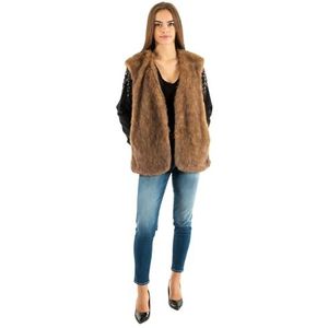 Only - Onldawn Life - Gilet - Bruin - 100% Gerecycled Polyester