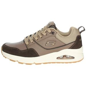 Skechers Uno Retro One Sneakers voor heren, Bruin, 44 EU