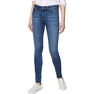 Mavi Dames Adriana Skinny Jeans, Blauw (Mid Sateen Goud 27947), 27W x 34L